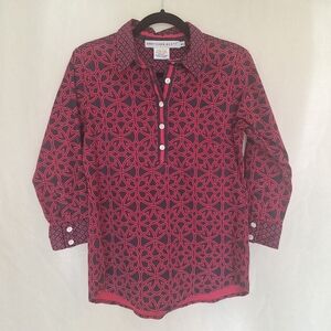 Gretchen Scott Collared Women's Shirt Size Small